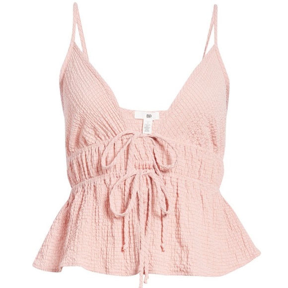 FINAL PRICE ❤️🔥 BP ✨ PINK CRINKLE CAMISOLE NWT - Picture 7 of 8